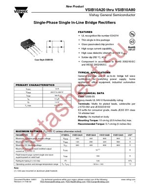 VSIB10A40-E3/45 datasheet  